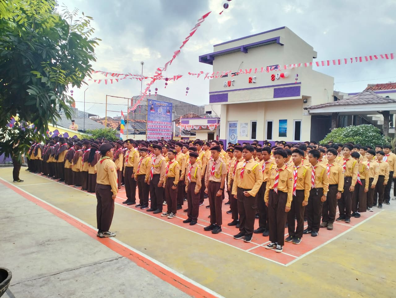Memperingati Hari Ulang Tahun Kemerdekaan Republik Indonesia yang ke- 80 SMAIT Al Fidaa 
